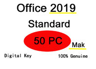 Langue multi Microsoft Office 2019 de code principal de 100% de PC véritable de la norme 50