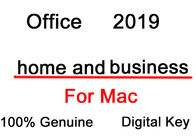 Code principal de Microsoft Office 2019 de maison et d'affaires, 1 clé de permis du bureau 2019 d'utilisateur