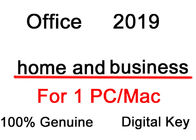 Maison de Microsoft Office et affaires 2019 pour l'usage de vie de Mac 2PC de victoire