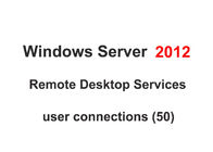 CALS de bureau d'UTILISATEUR de l'OPTION 50 du service le RDS d'extérieur de Windows Server 2012 de l'anglais