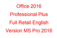 32/64 code principal de Microsoft Office 2016 de bit, bureau 2016 pro plus le PC au détail de la clé 50