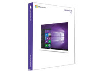 Pleine clé au détail de permis de Microsoft Windows 10 de version