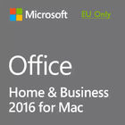 Maison activée en ligne de Microsoft Office et code principal des affaires 2016 pour l'UE de Mac In