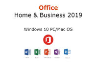 La maison du bureau 2019 de Windows et le paquet complet principal d'HB de vente au détail d'affaires activent en ligne
