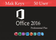 Milliseconde Office 2016 de 50 utilisateurs pro plus Windows Mak License Keys Online Activated