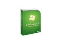 32 / 64 a mordu version linguistique principale Windows 7 Home Premium de vente au détail véritable de 100% la pleine
