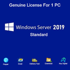 La clé de permis de norme de Windows Server 2019 envoient par le système logiciel de l'email 2019