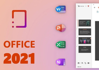 Professionnel de Microsoft Office 2021 plus la clé en ligne d'activation