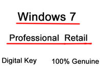 Version au détail professionnelle principale de permis véritable de Microsoft Windows 7 pleine