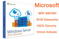 Clé 2016 véritable de Windows Server Datacenter de permis de Microsoft