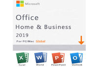 Microsoft Office activé en ligne permis original global de 2019 à la maison et d'affaires
