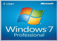 Pro clé au détail professionnelle d'activation de 5 utilisateurs de Windows 7