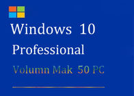 Utilisateur professionnel 32bit 64bit des valeurs maximales de concentration au poste de travail 50 de Volumn de clé de permis de Microsoft Windows 10